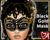 .a Mask Black & Gold