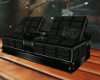 black 2 sitters couch