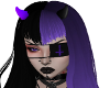 Purple Unholy Eyepatch L