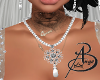 {AB} Diamond necklace