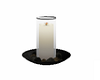White Table Candle