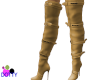 BossLady Gold boots