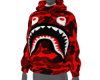 Red Bape Hoodie M