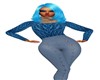 BLUE WINTER PANTS