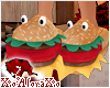 (A) Burger Slippers (F)