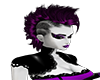 purple  goth mohawk