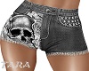 RLS Black Skully Shorts