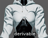 DRV RUCHED HOODIE