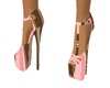 Pink/Brown Heels