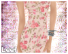 L| Mini Dress; Floral v2