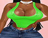{NI} Sexy Green Bodysuit
