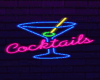 'Party Drinks' Glow Sign