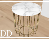 Gold + Marble Table