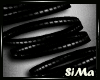 PVC BLACK BRACELETS!