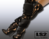 *LS lace volume boots BK