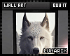 !:Wall Art- Royal Wolf