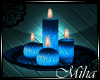 [M] Saphire Table Candle