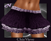 Purple Layered Skirt