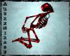 ^AZ^Red Skeleton Chair