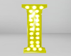 Yellow Letter I