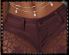 Eggplant Lace Shine Pant