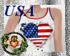 ~QI~ USA Tank Dress V1