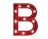 Letter B animated