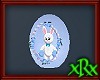 Bunny In Easter Egg Blue