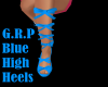 G.R.P Blue High Heels