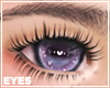 sparkly purple eyes