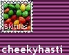 Skittles Stamp