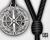 ¥ Compass Necklace-M-