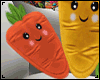 Cuddly Carrot Pillows