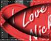 I Love Nicki Sticker