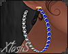 Trevi blue earings