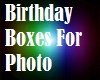 Birthday Boxes For Photo