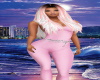 sweetheart pink catsuit