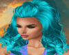 Blue Neon Hair Adele