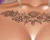 Roses Chest Tattoo