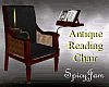 Antq Reading Chair Blk