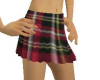 (ASY)jupe plaid rouge