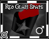 *m Glam Spats Red Male