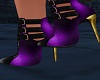 zZ Boots Flannel Purpura