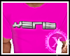 Xerie Fan Shirt Pink M