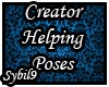 Creator Helping Poses
