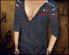 -P-Gray Pattern Sweater