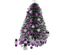 xmas tree purple/silv
