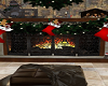 Winter Fireplace Screen