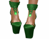 Iva Emerald Venom heels