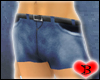 [B] Belted Shorts: Dark